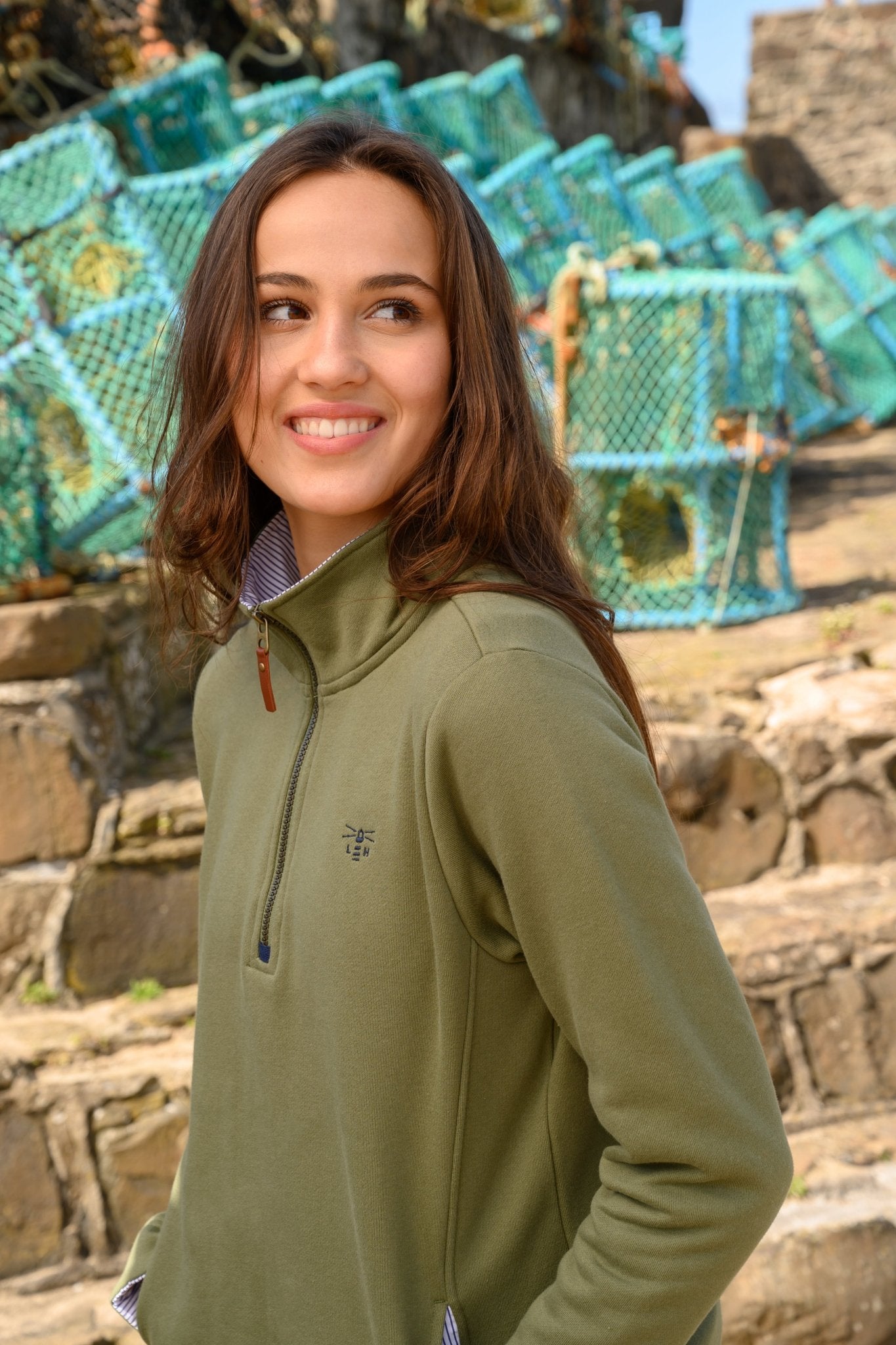 Shore Sweatshirt Olive