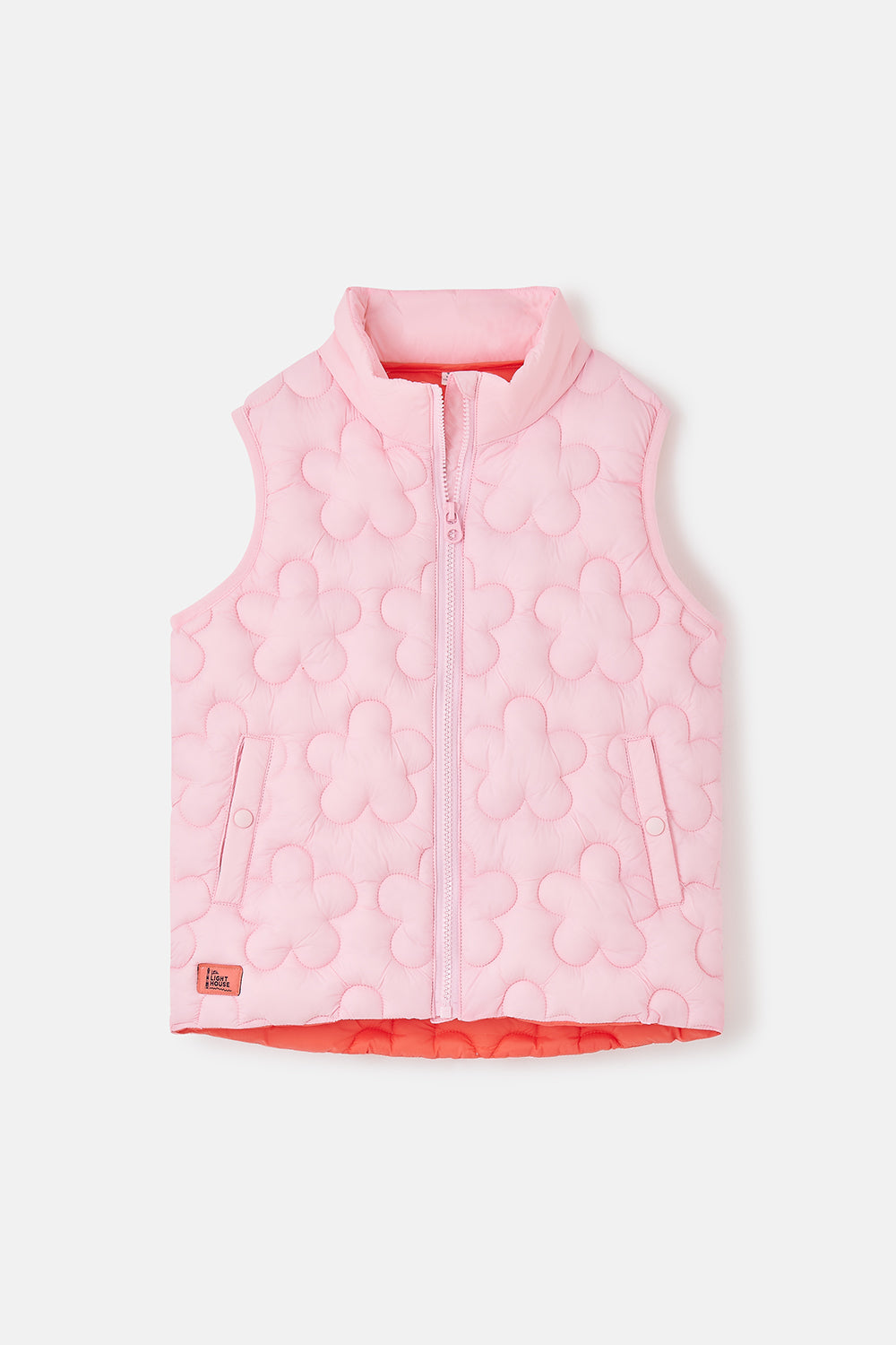 Amber Gilet - Baby Pink