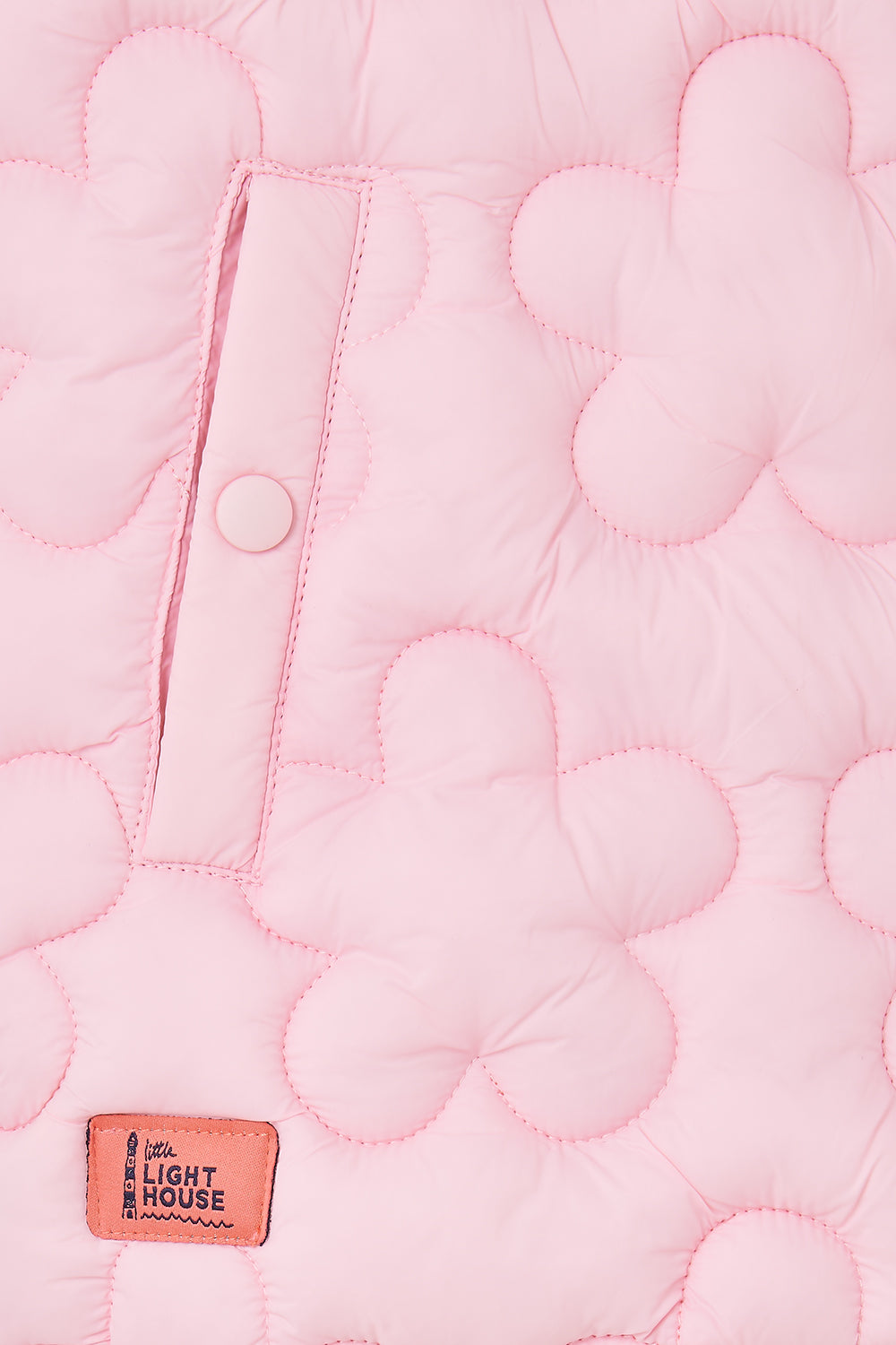 Amber Gilet - Baby Pink