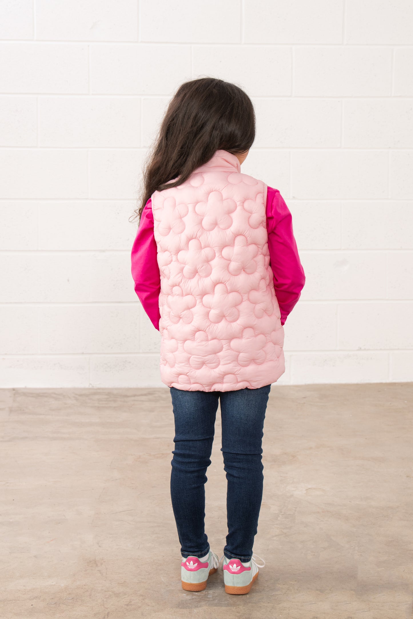 Amber Gilet - Baby Pink