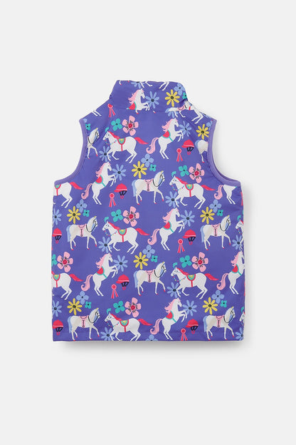 Alex Gilet - Horse Print - Lighthouse