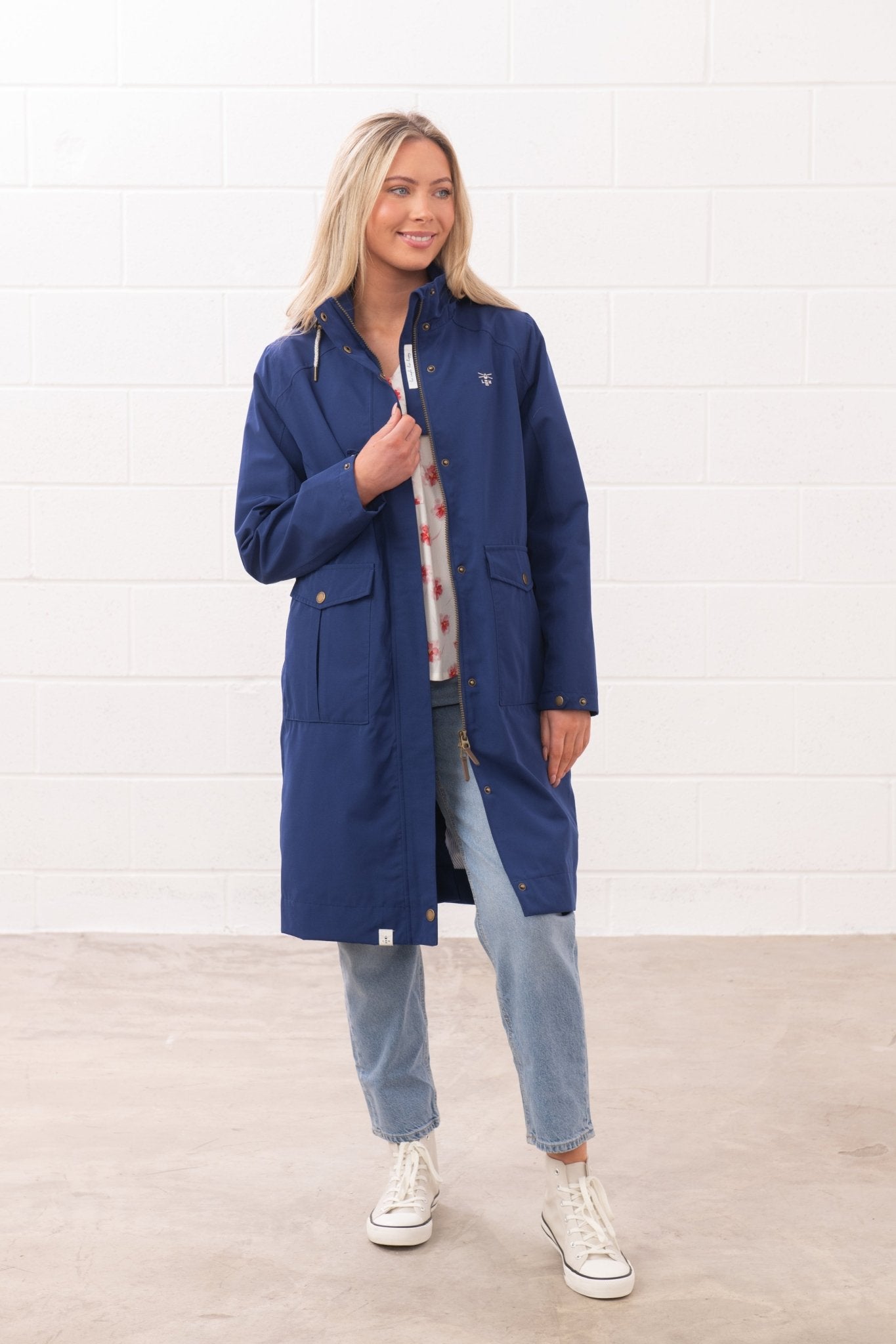 Annika Coat - Indigo - Lighthouse