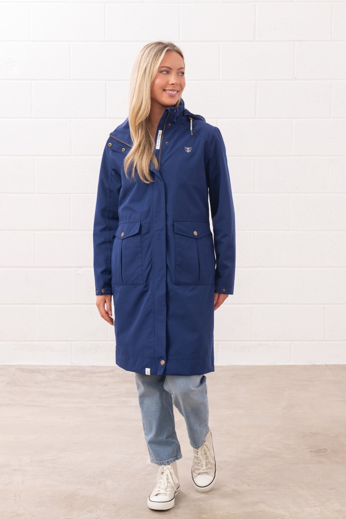 Annika Coat - Indigo - Lighthouse