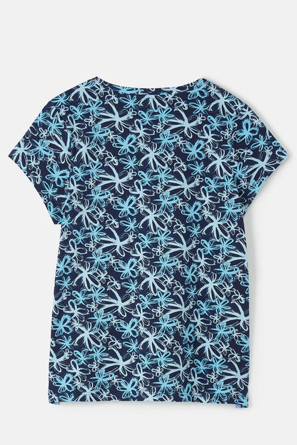 Ariana Tee - Navy Floral - Lighthouse