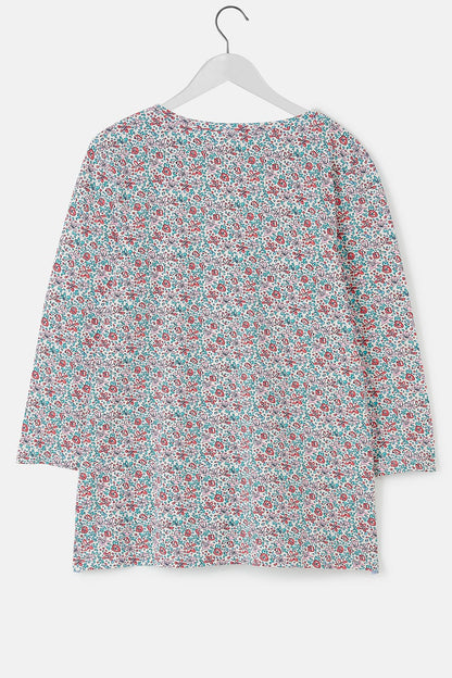 Ariana Top - Ditsy Floral - Lighthouse