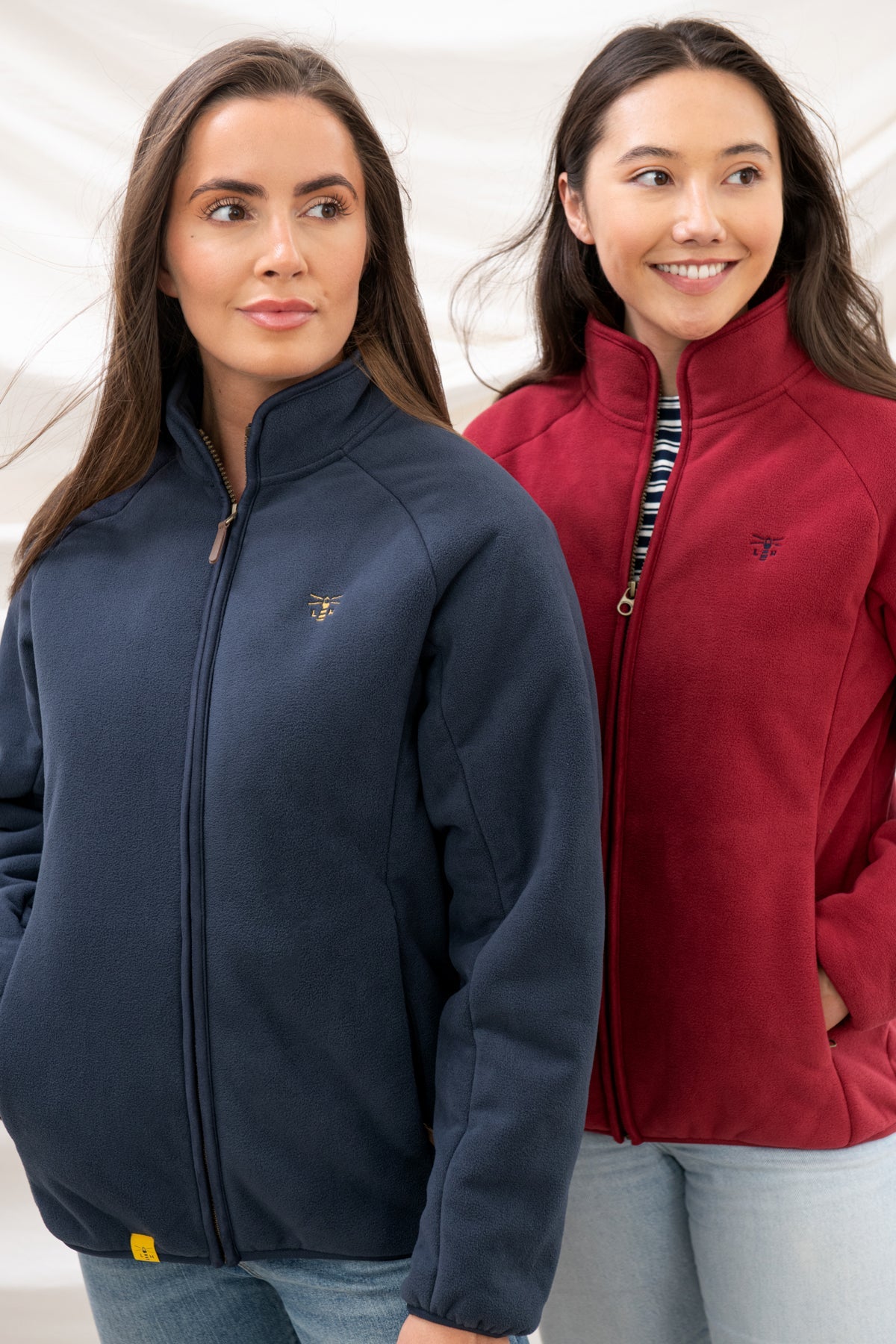 Avon Waterproof Fleece - Maroon - Lighthouse