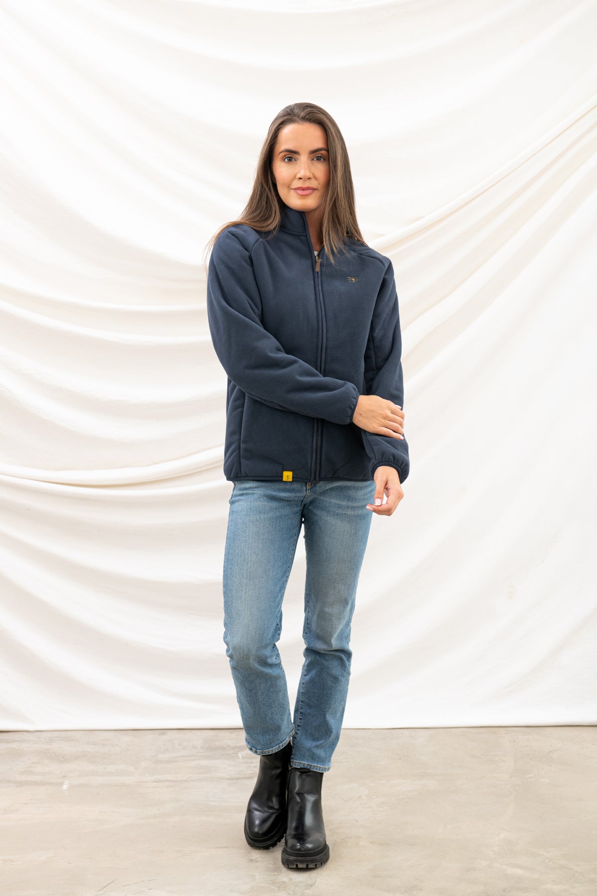 Avon Waterproof Fleece - Navy - Lighthouse