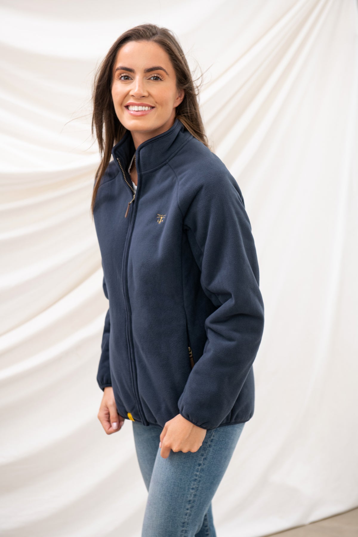 Avon Waterproof Fleece - Navy - Lighthouse