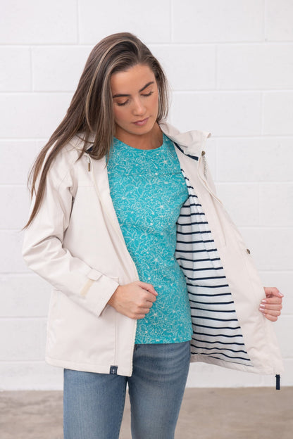 Beachcomber Jacket - Cream - Lighthouse