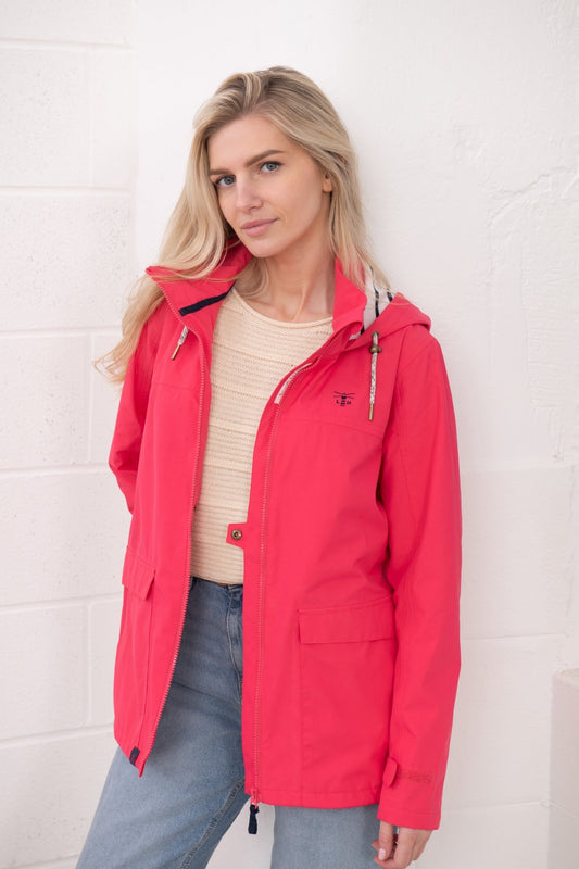 Beachcomber Jacket - Raspberry - Lighthouse