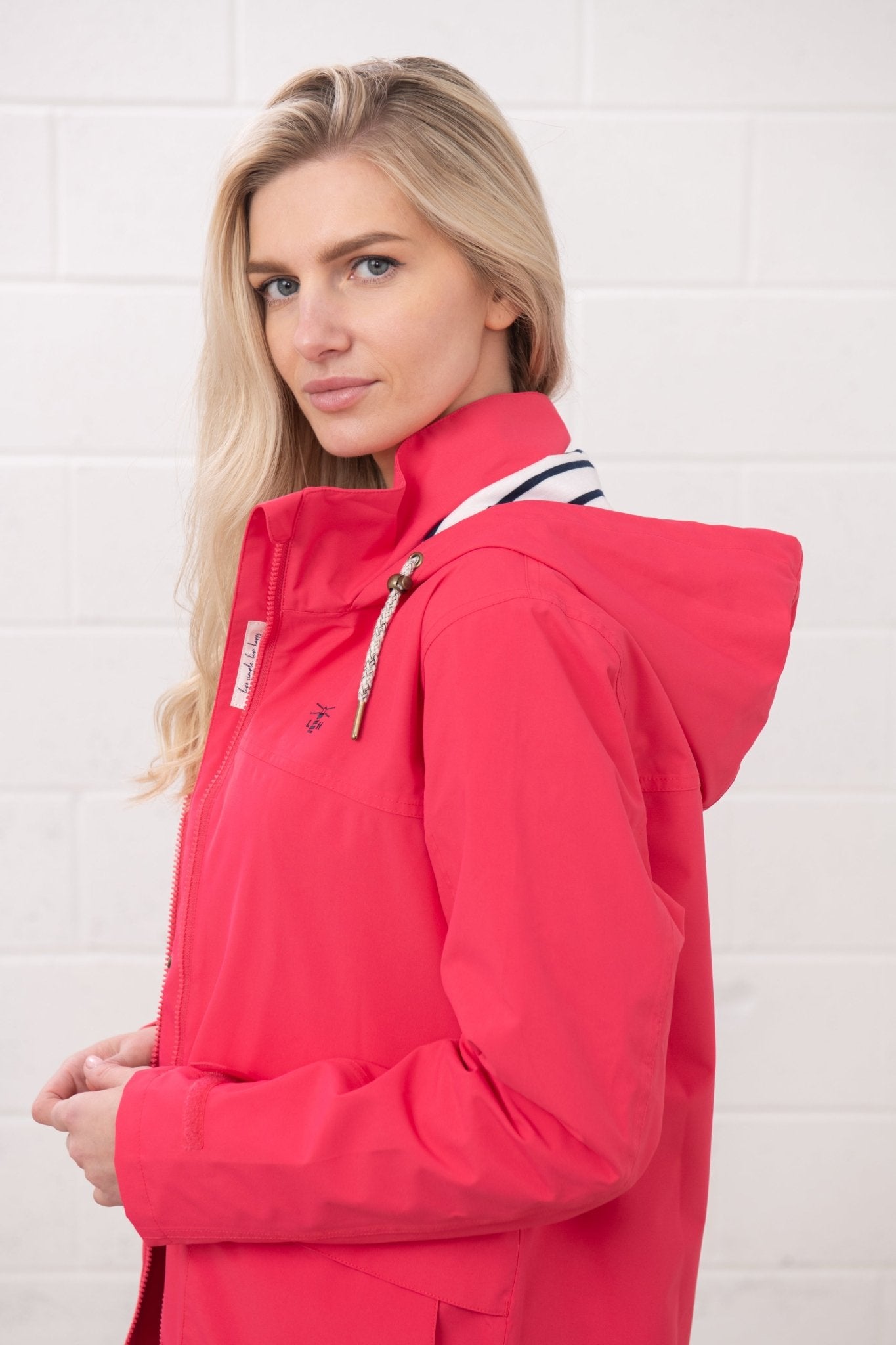 Beachcomber Jacket - Raspberry - Lighthouse