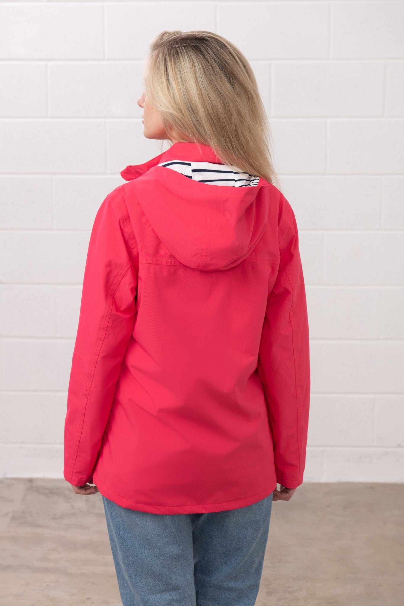 Beachcomber Jacket - Raspberry - Lighthouse