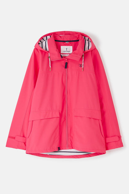 Beachcomber Jacket - Raspberry - Lighthouse