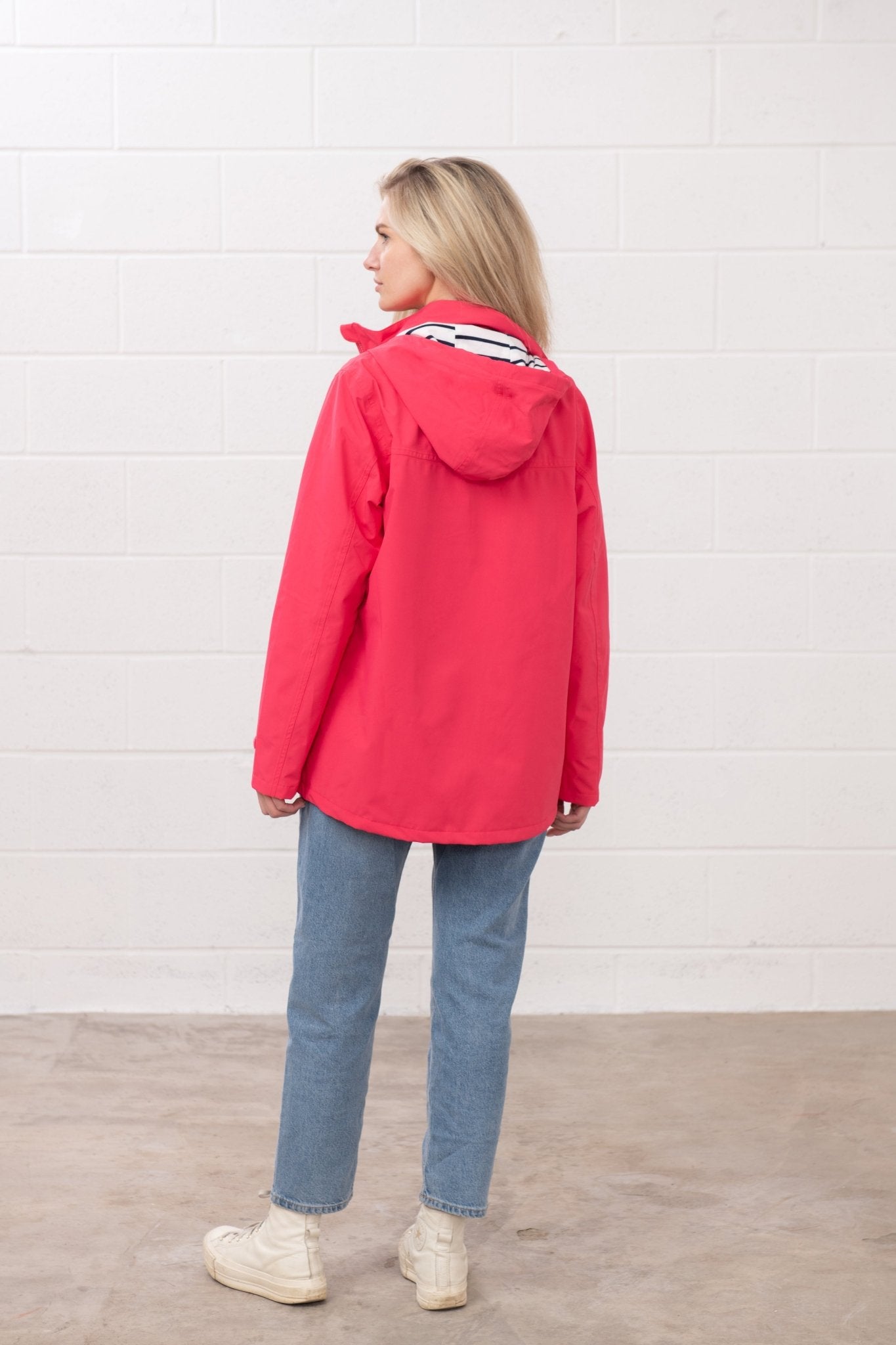 Beachcomber Jacket - Raspberry - Lighthouse