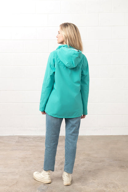 Beachcomber Jacket - Soft Teal - Lighthouse