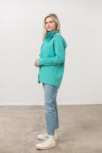 Beachcomber Jacket - Soft Teal - Lighthouse