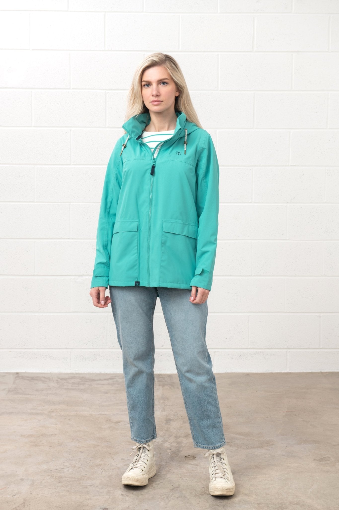 Beachcomber Jacket - Soft Teal - Lighthouse