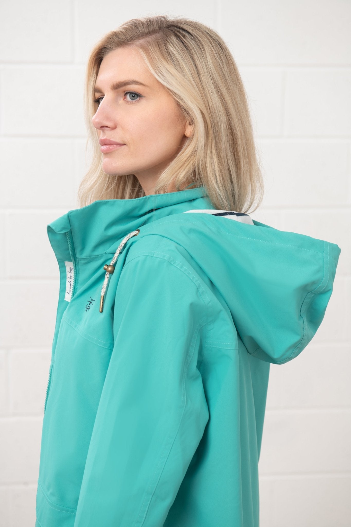 Beachcomber Jacket - Soft Teal - Lighthouse