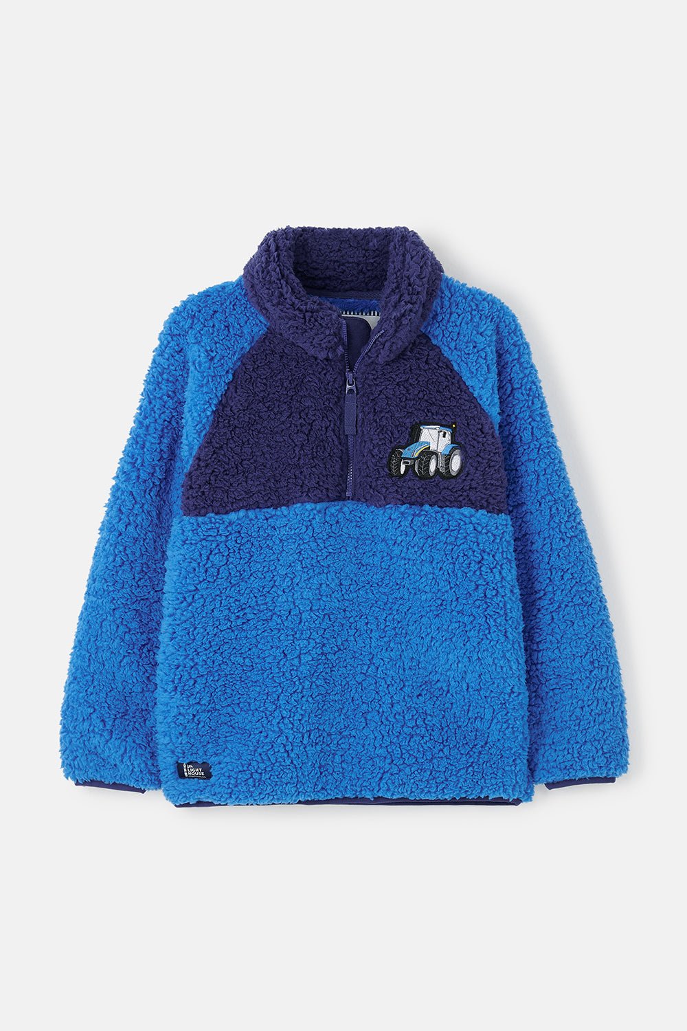 Caden Fleece - Blue Tractor - Lighthouse