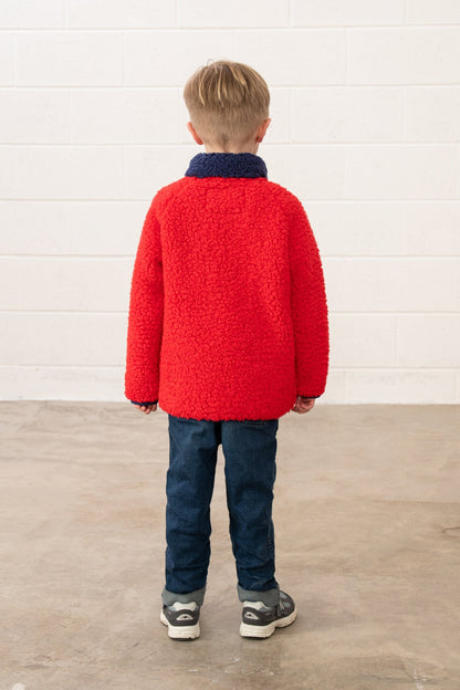 Caden Fleece - Red Tractor - Lighthouse