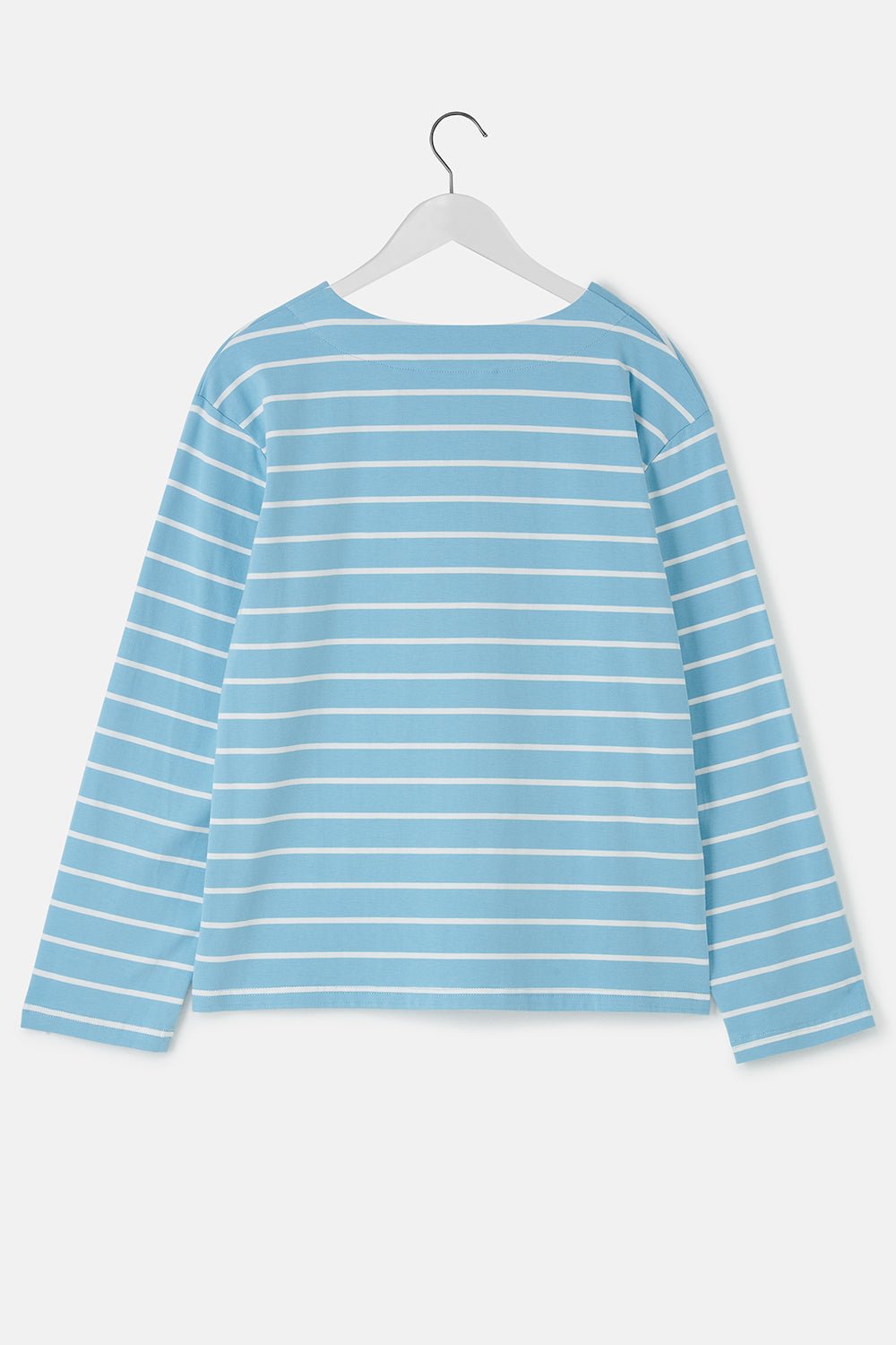 Causeway Breton Top - Marine Blue Stripe - Lighthouse