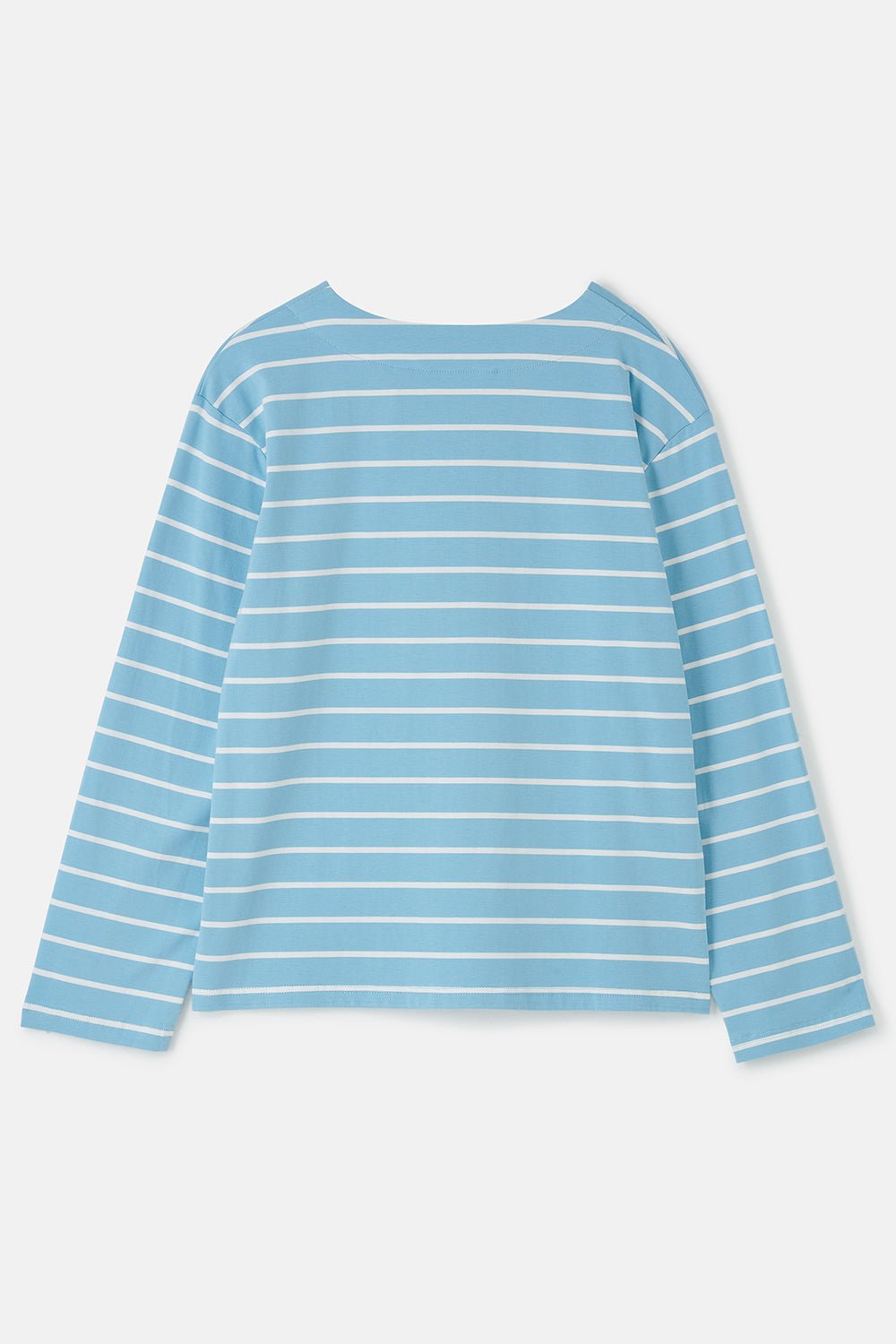 Causeway Breton Top - Marine Blue Stripe - Lighthouse