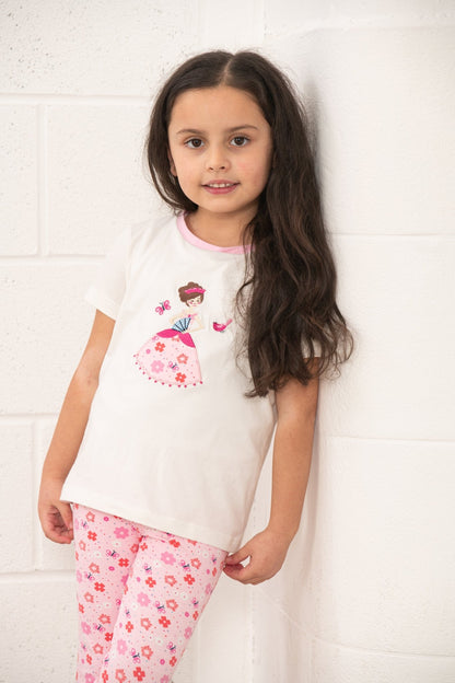 Causeway Short Sleeve - Princess Print - Lighthouse