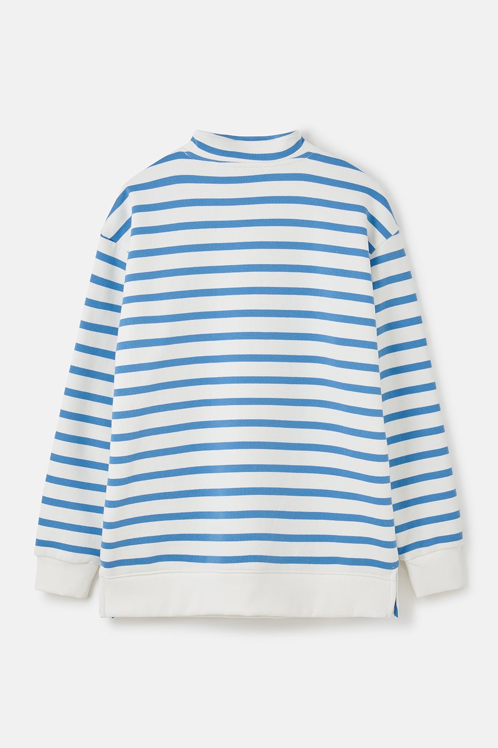 Coral Jersey - Marine Blue Stripe - Lighthouse