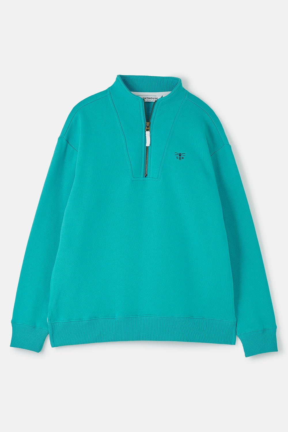 Coral Jersey - Soft Teal - Lighthouse