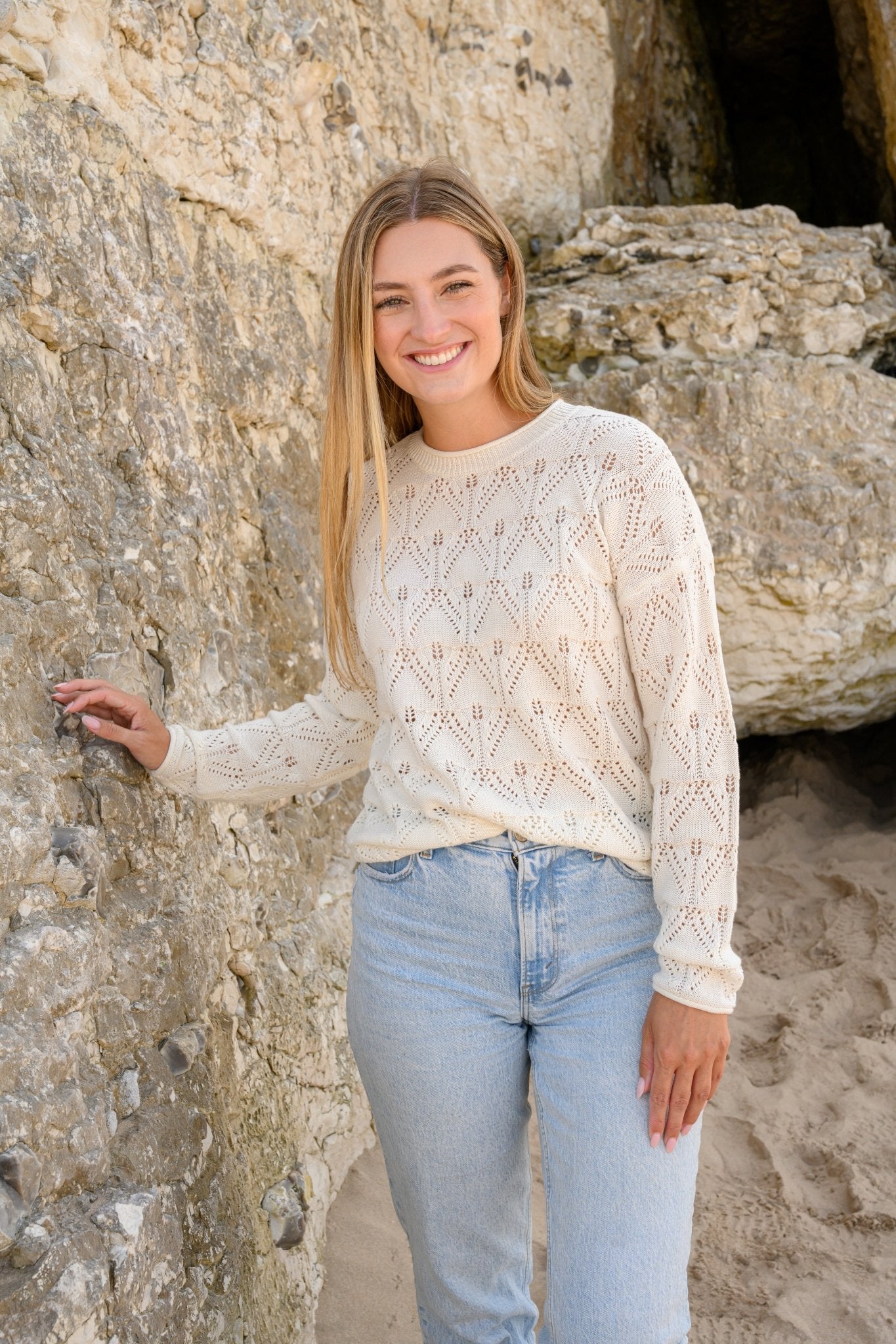 Eden Jumper - Coconut - Lighthouse