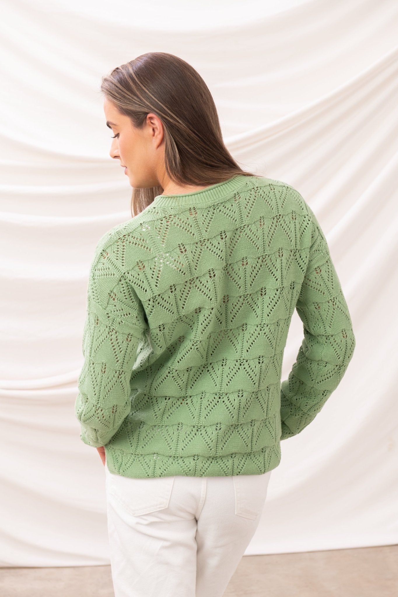 Eden Jumper - Soft Sage - Lighthouse