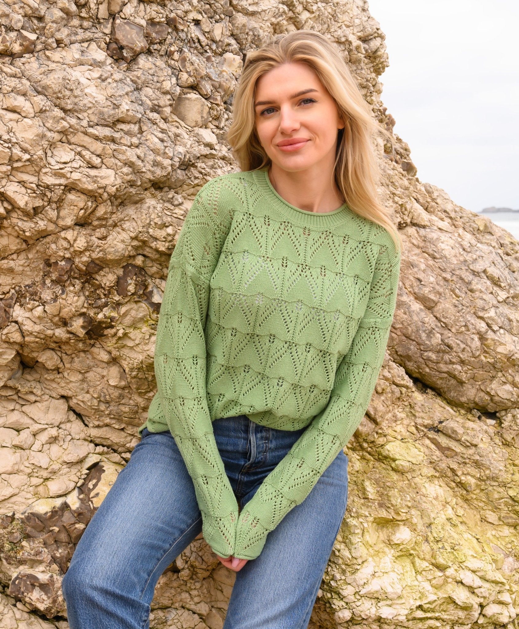 Eden Jumper - Soft Sage - Lighthouse