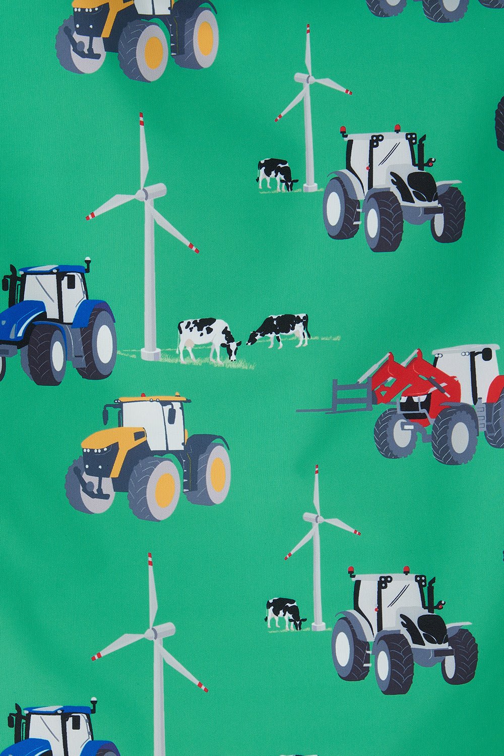 Ethan Jacket - Tractor Wind Turbine Print - Lighthouse