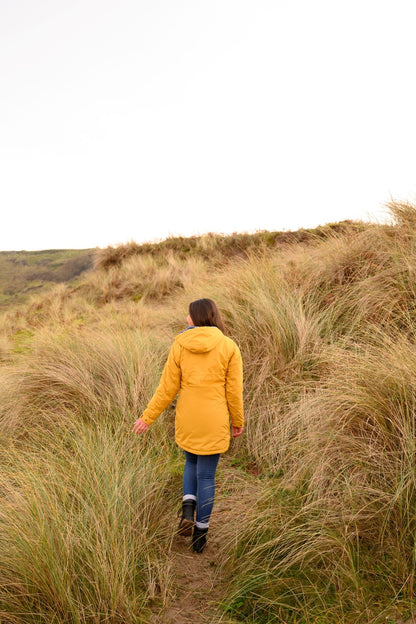 Eva Long Coat - Antique Gold - Lighthouse