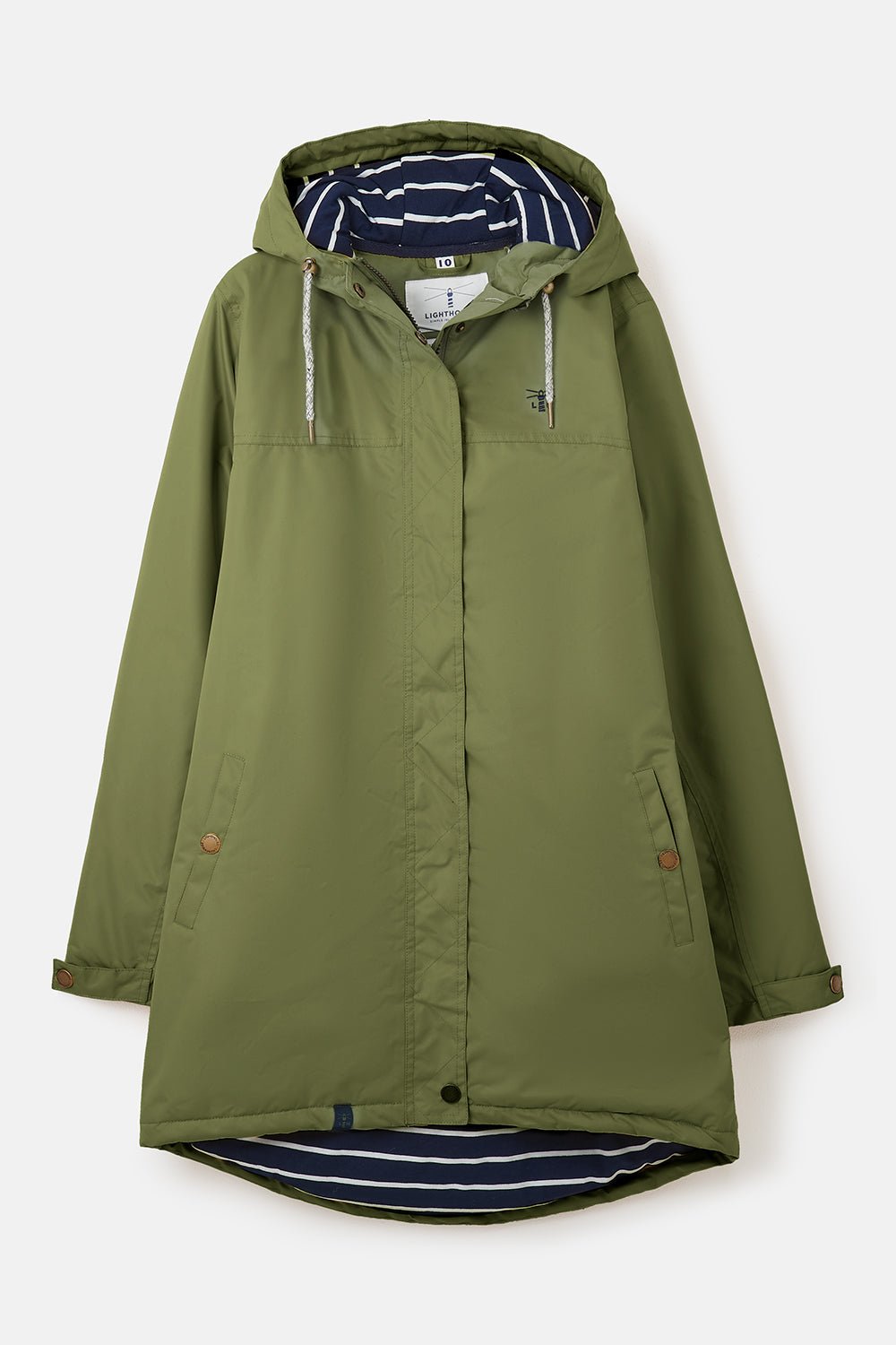 Eva Long Coat Olive