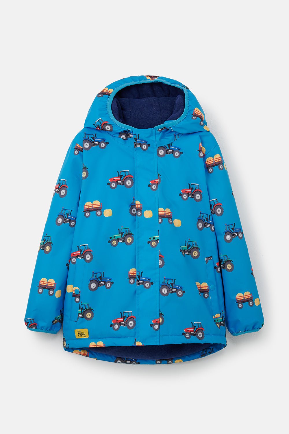 Finlay Coat - Farm Print - Lighthouse