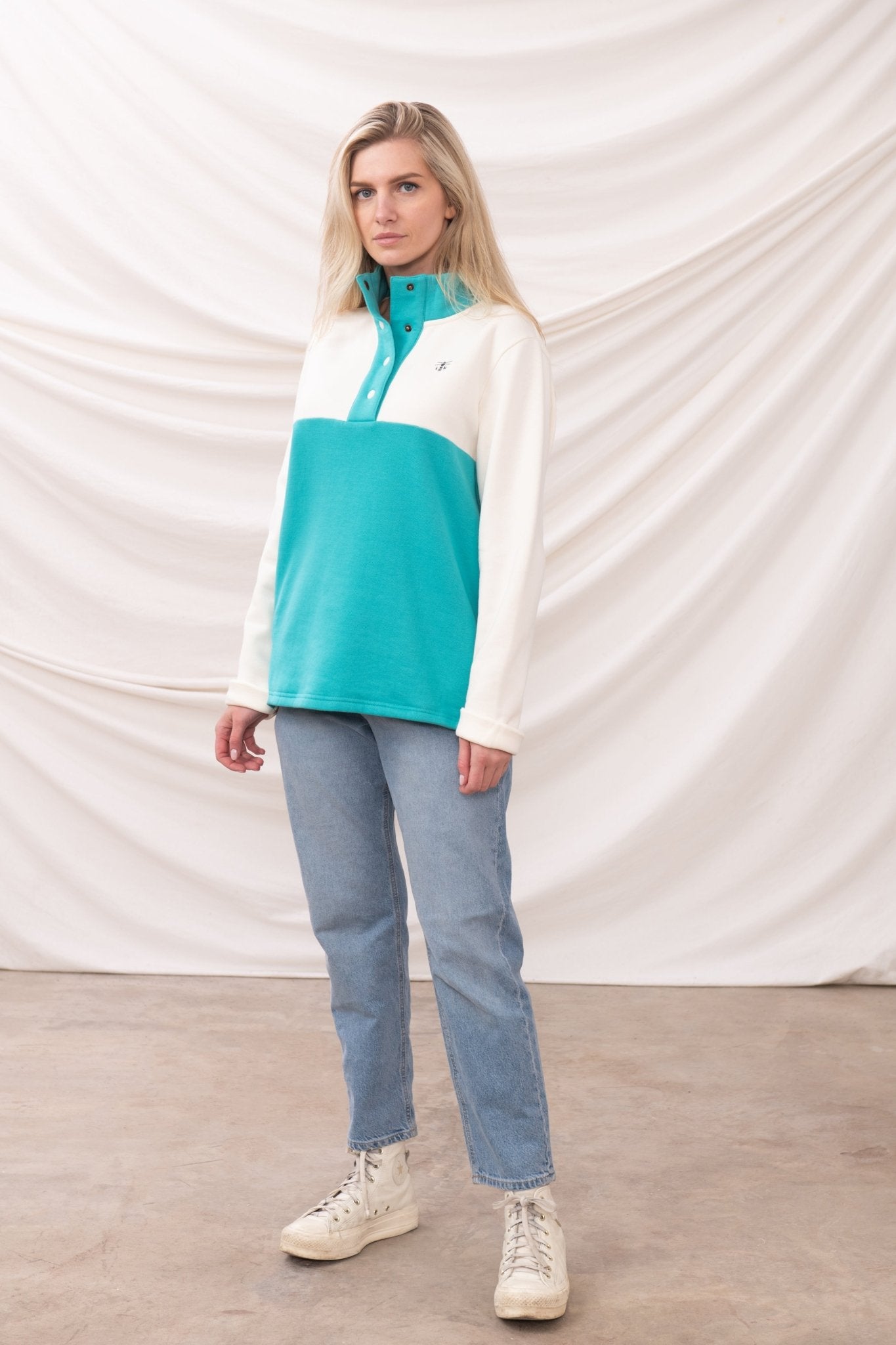 Haven Jersey - Coconut Soft Teal - Lighthouse