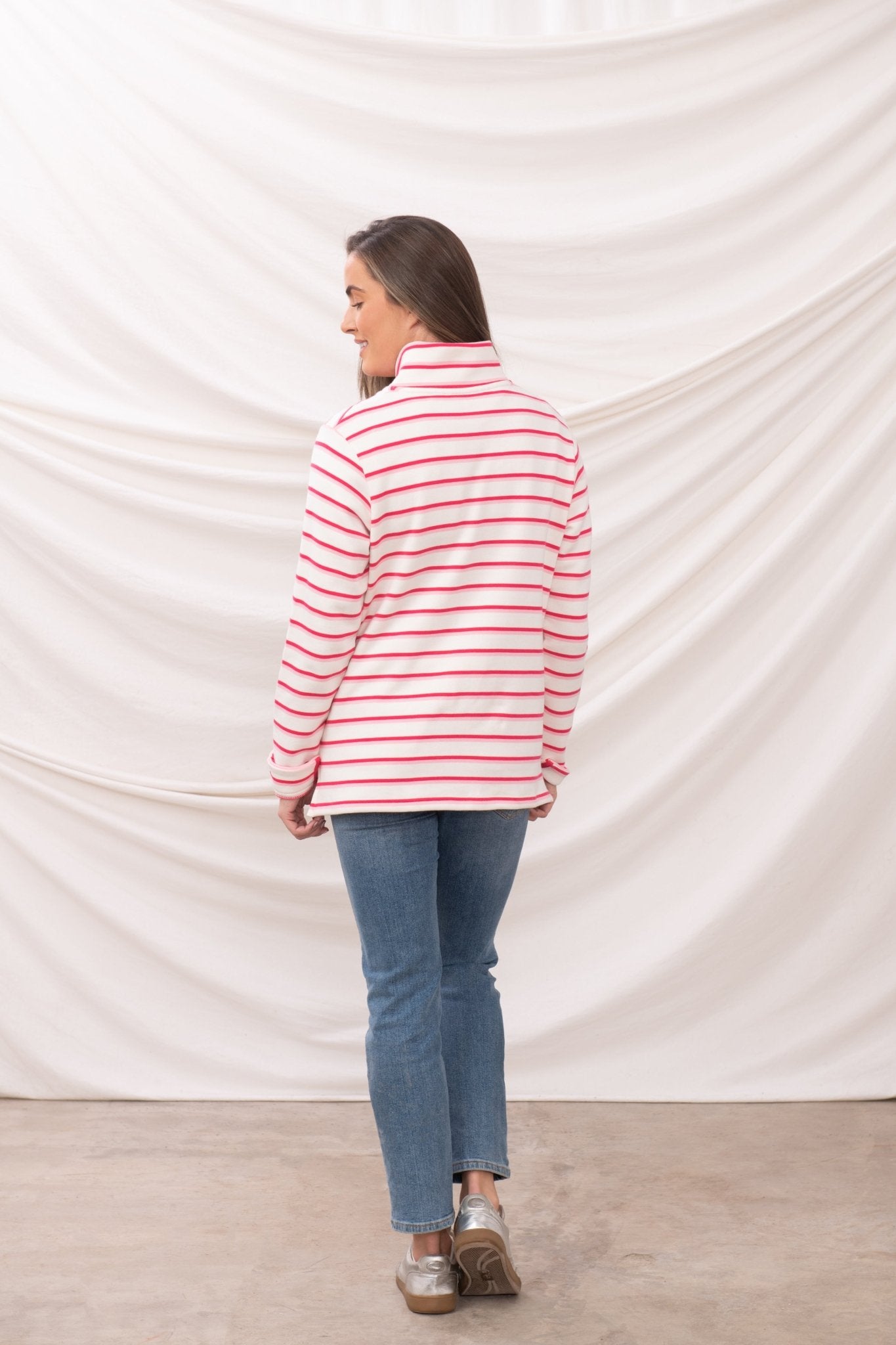 Haven Jersey - Pink Stripe - Lighthouse