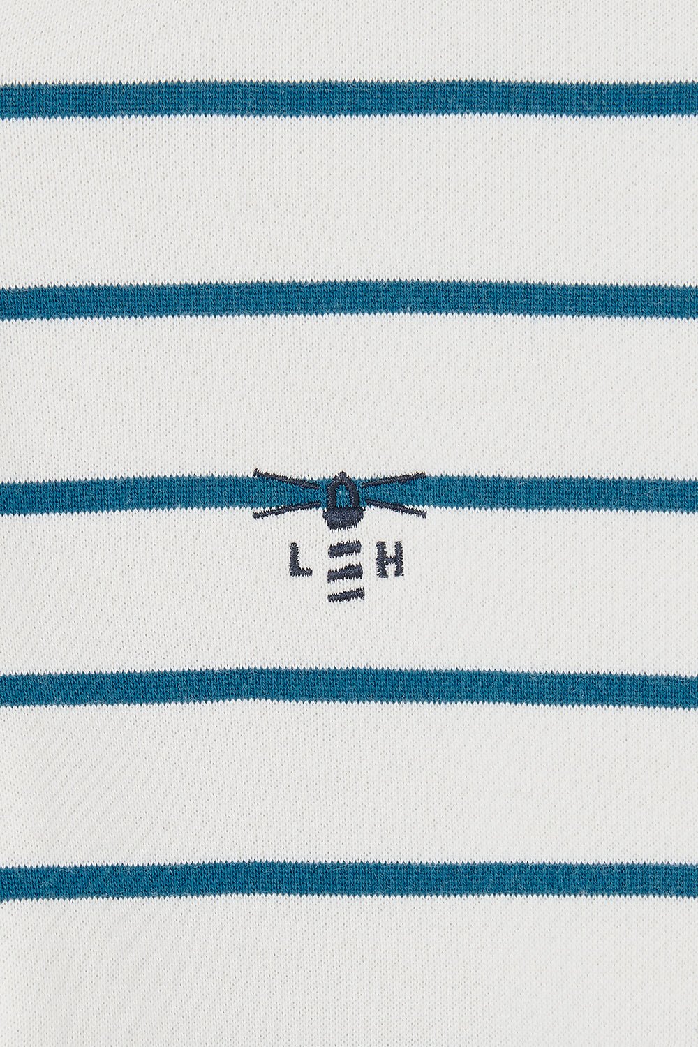 Haven Jersey - Teal Stripe - Lighthouse