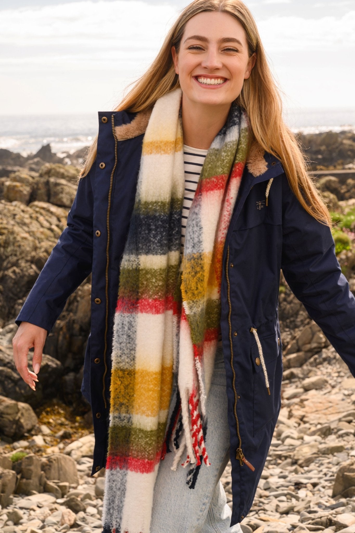 Isobel Coat - Navy - Lighthouse