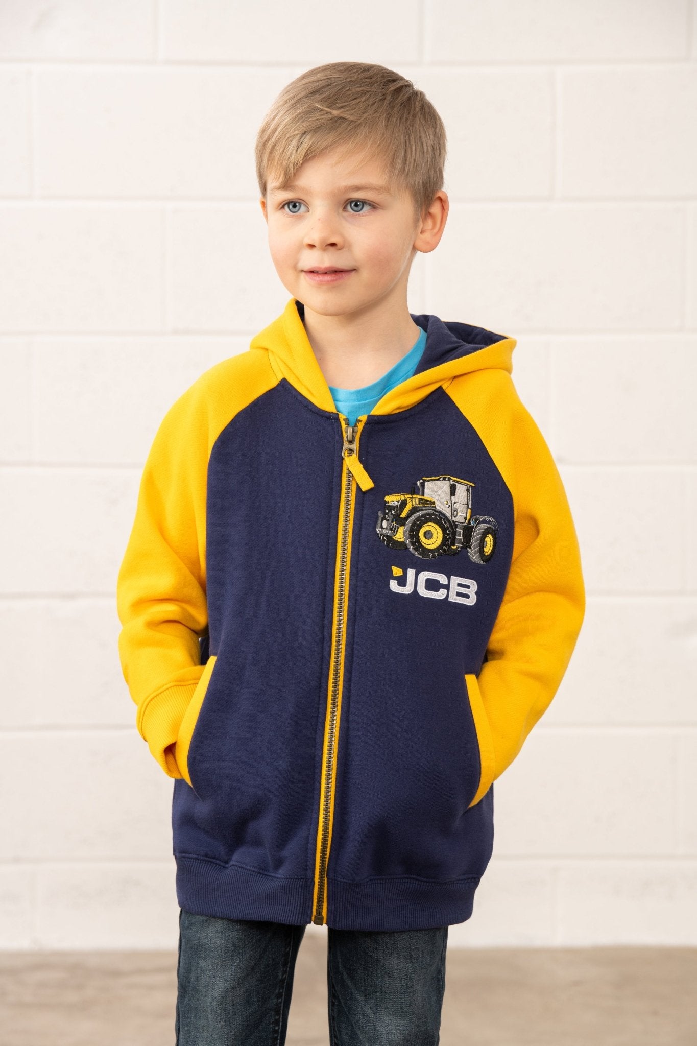 Jackson Full Zip Hoodie - Navy JCB - Lighthouse