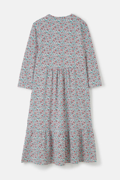 Katie Dress - Ditsy Floral - Lighthouse