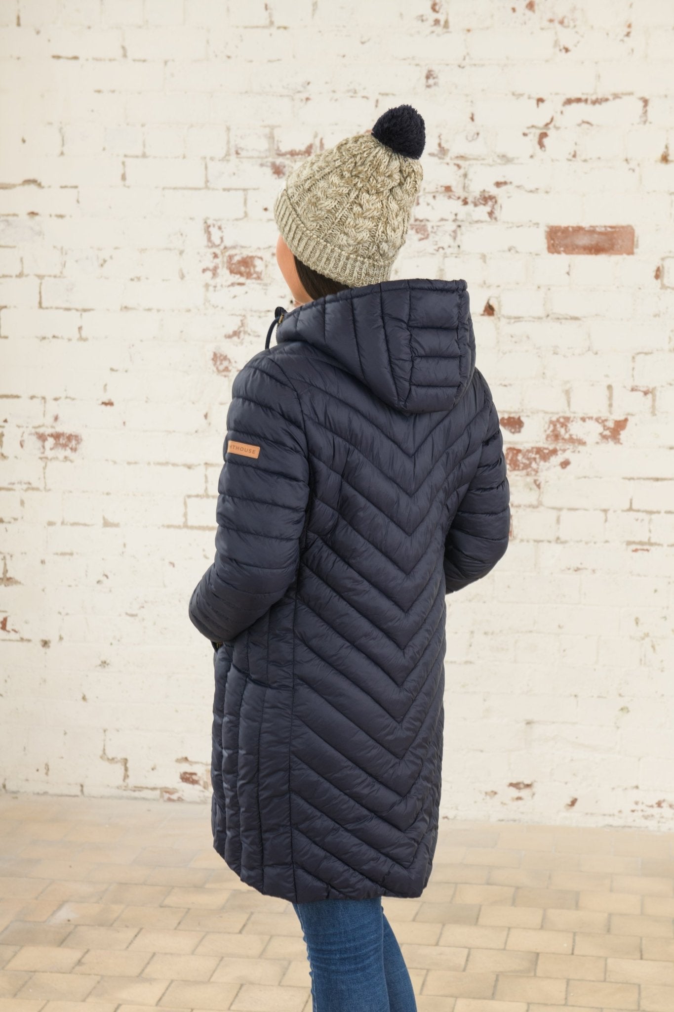 Laurel Coat - Navy Blue - Lighthouse