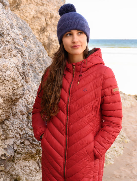 Laurel Coat - Red - Lighthouse