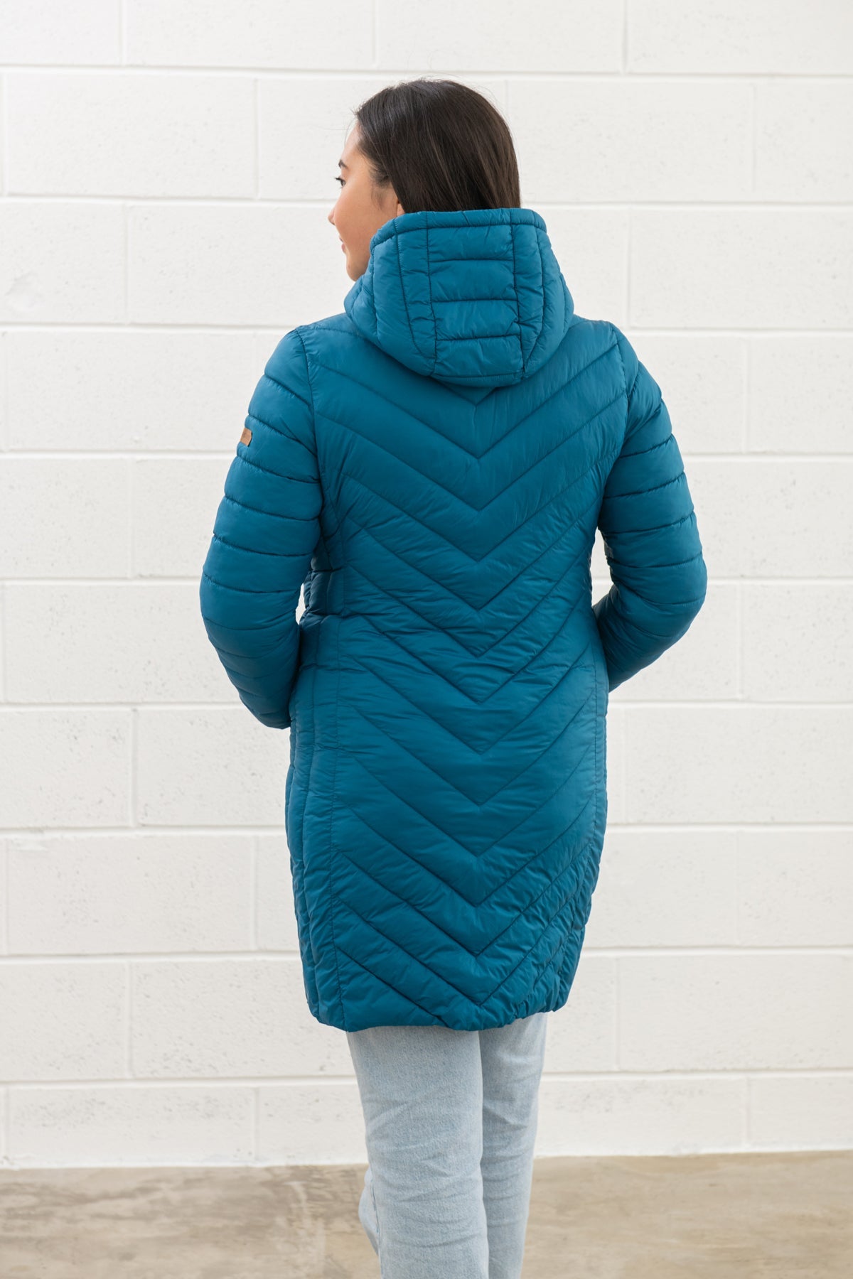 Laurel Coat - Teal - Lighthouse