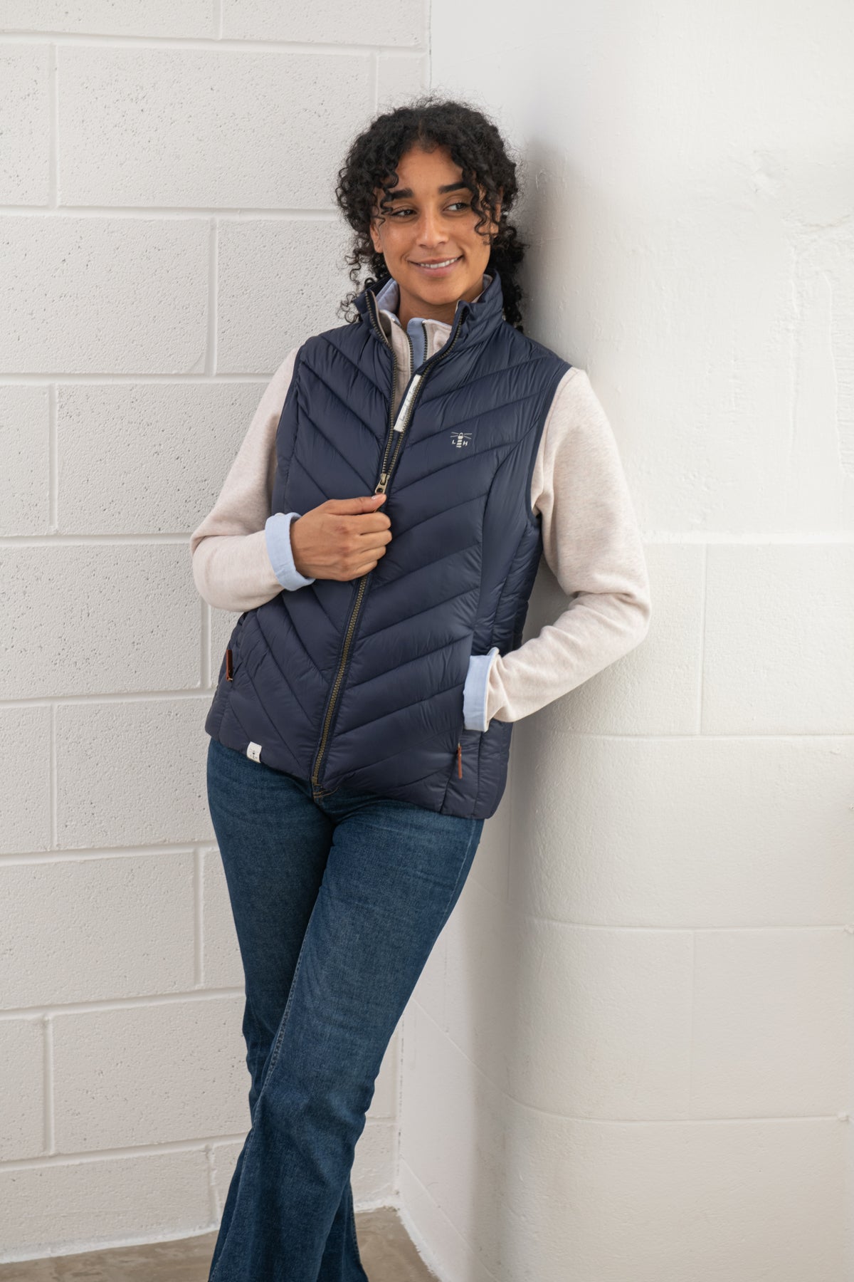 Laurel Gilet - Navy Blue - Lighthouse