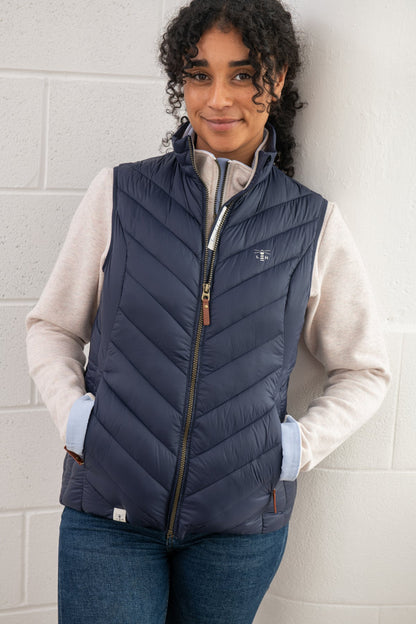 Laurel Gilet - Navy Blue - Lighthouse