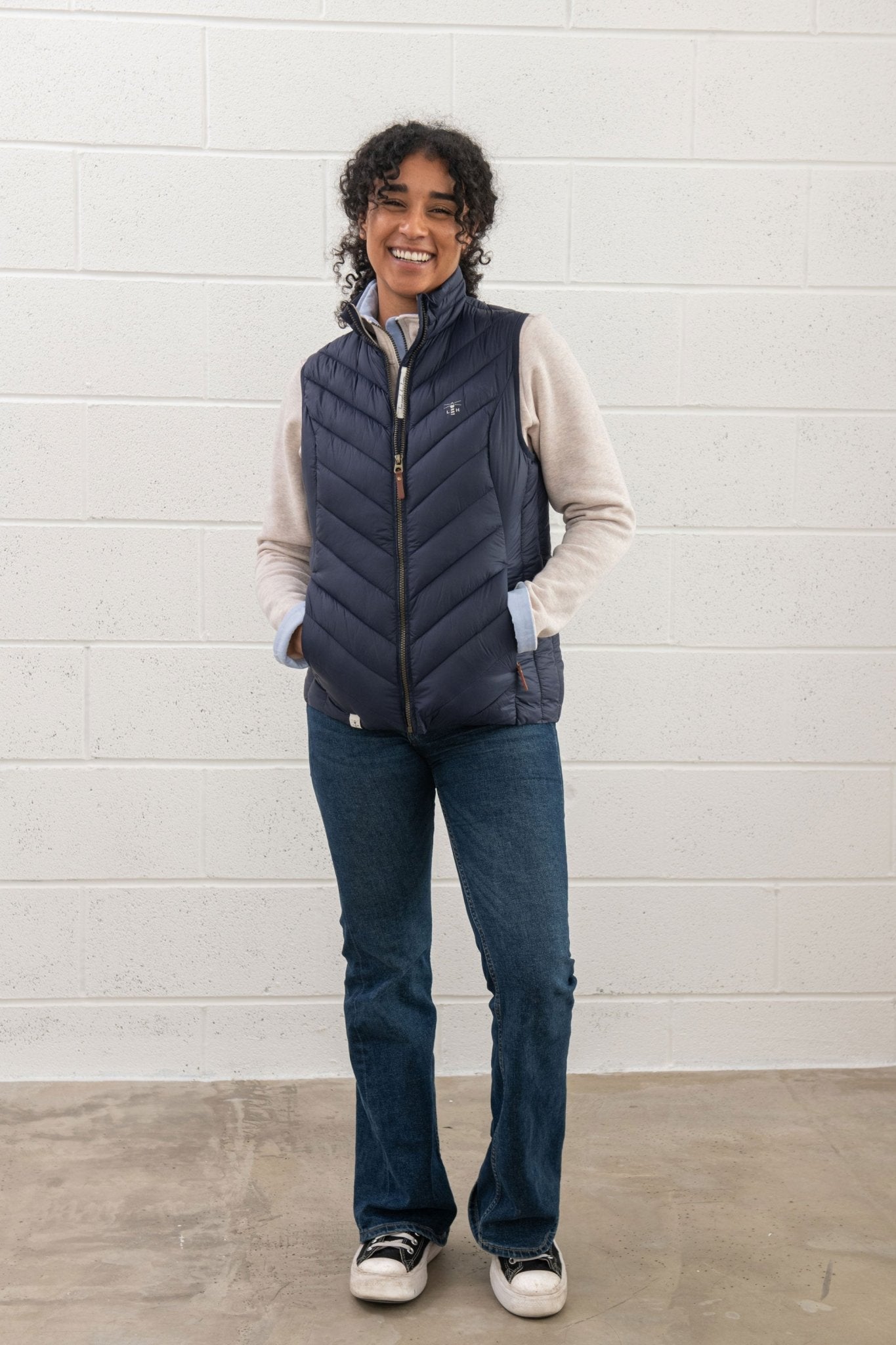 Laurel Gilet - Navy Blue - Lighthouse