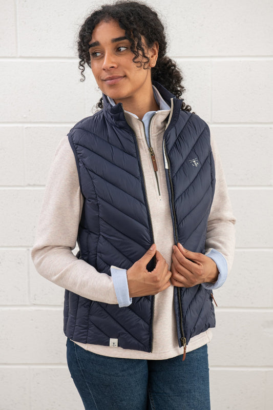 Laurel Gilet - Navy Blue - Lighthouse