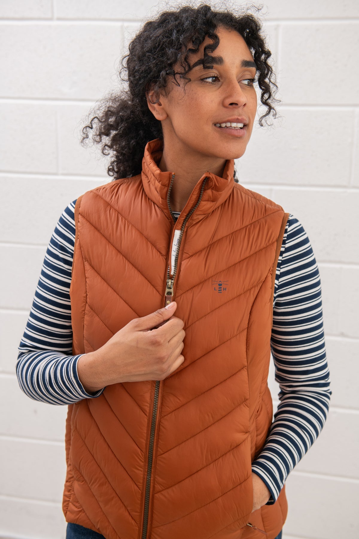 Laurel Gilet - Rust - Lighthouse